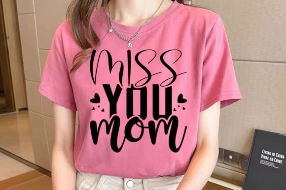 A Designer's Take on the Miss You Mom SVG Embroidery Design