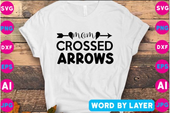 A Designer’s Take on the Mom Crossed Arrows Embroidery File