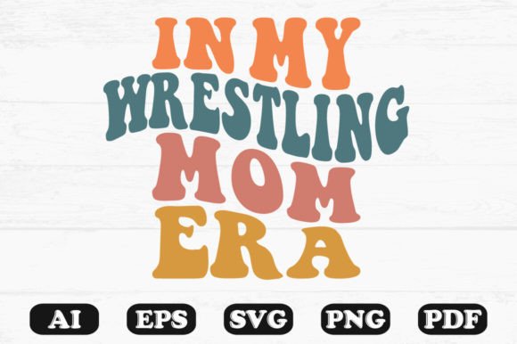 A Wrestling Mom's Era: Embroidered, Not Just Printed