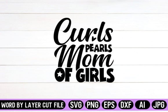 Curls, Pearls, and Motherhood Embroidery