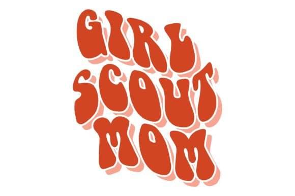 Girl Scout Mom Groovy Retro SVG Design: A Hands-On Review