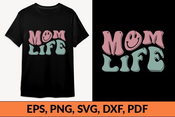 Mom Life Retro SVG: A Design Review for Embroidery