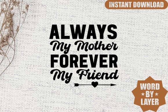 Reviewing 'Always My Mother Forever My Friend' for Embroidery