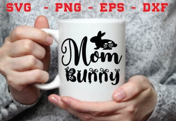 The Mom Bunny Embroidery File: A Warm, Universal Design for Crafters